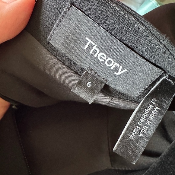 EUC Theory Mock Neck Little Black Dress - Picture 5 of 5